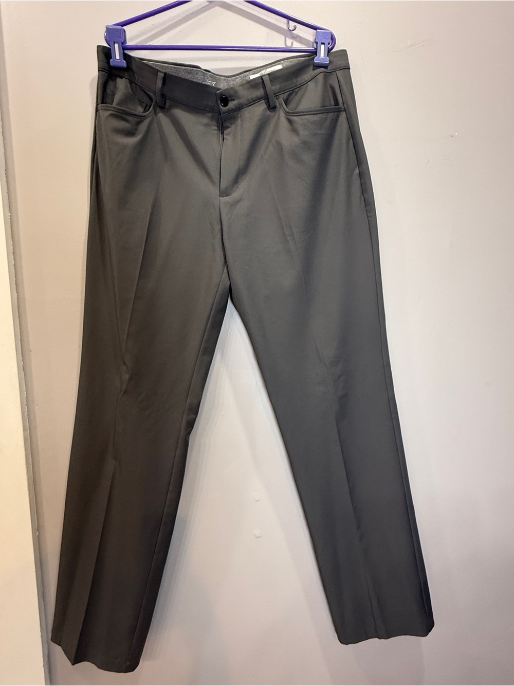 Greg Norman Collection Men's Dress Pants - Charcoal Gray